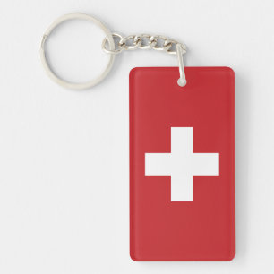 Llavero Bandera de Suiza