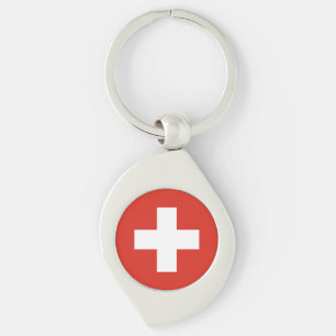 Llavero bandera de Suiza