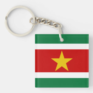 Llavero Bandera de Surinam