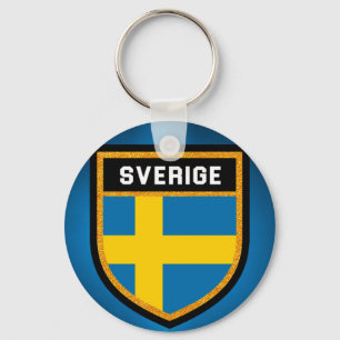 Llavero Bandera de Sverige