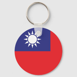 Llavero Bandera de Taiwán