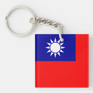 Llavero Bandera de Taiwán: República de China, Taipéi Chin