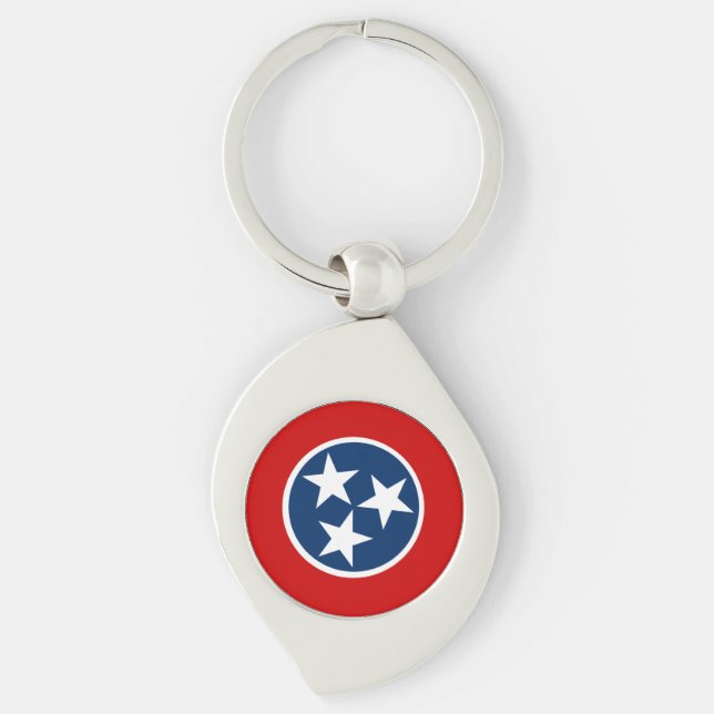Llavero Bandera de Tennessee (Anverso)