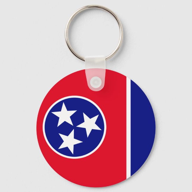 Llavero Bandera de Tennessee (Anverso)