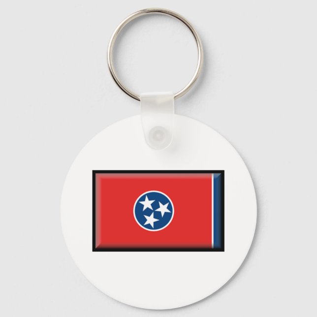 Llavero Bandera de Tennessee (Anverso)