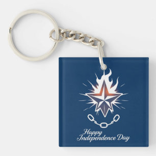 Llavero Bandera de Texas Lone Star y vaquero 