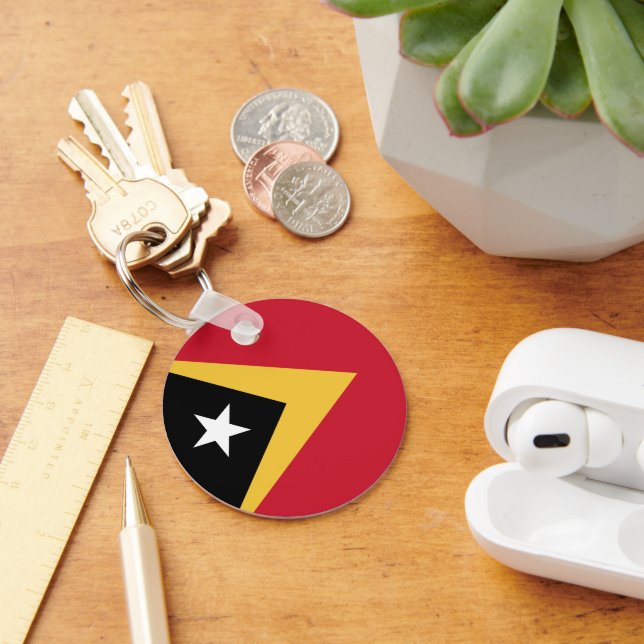 Llavero Bandera de Timor Oriental (Escritorio )