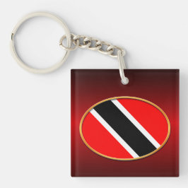 Llavero Bandera de Trinidad y Tobago