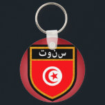 Llavero Bandera de Túnez<br><div class="desc">Bandera de Túnez</div>