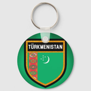 Llavero Bandera de Turkmenistán