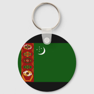 Llavero Bandera de Turkmenistán