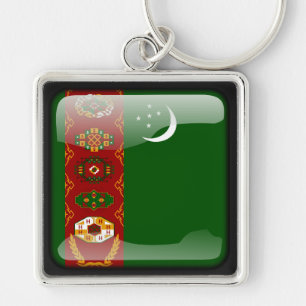 Llavero Bandera de Turkmenistán