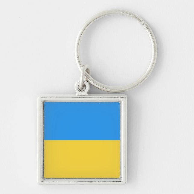 Llavero Bandera de Ucrania (Frente)