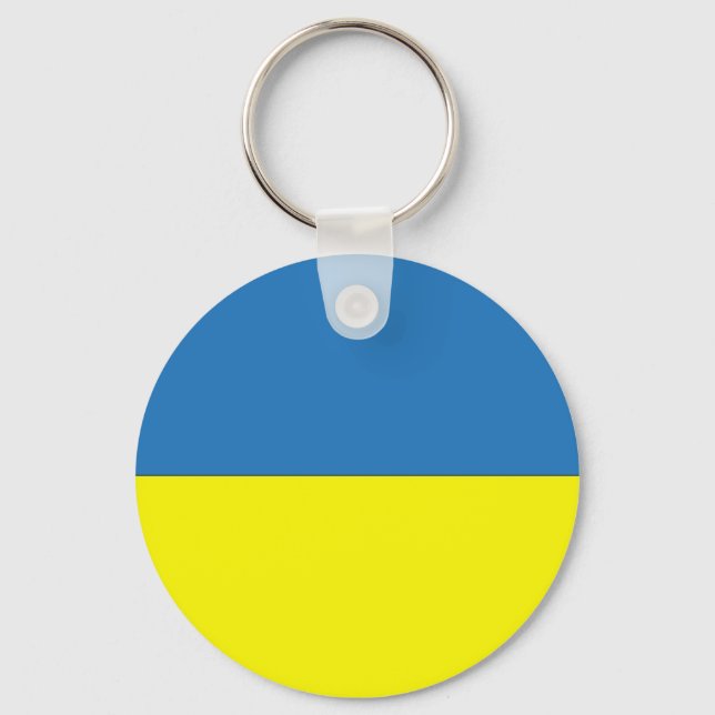 Llavero Bandera de Ucrania (Anverso)