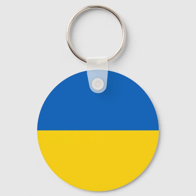 Llavero Bandera de Ucrania (Anverso)