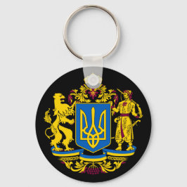 Llavero Bandera de Ucrania Escudo de armas tryzub Símbolo