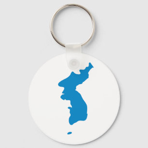 Llavero Bandera de Unificación Coreana