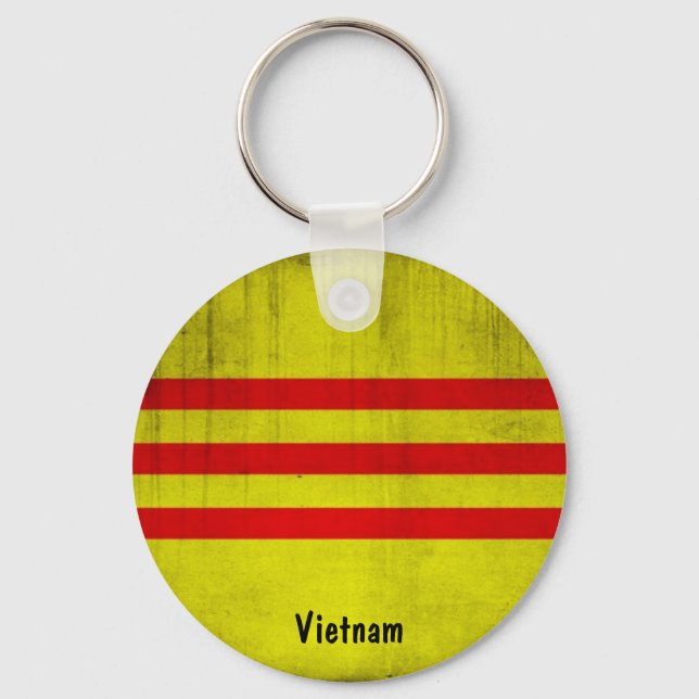 Llavero Bandera de Vietnam (Anverso)