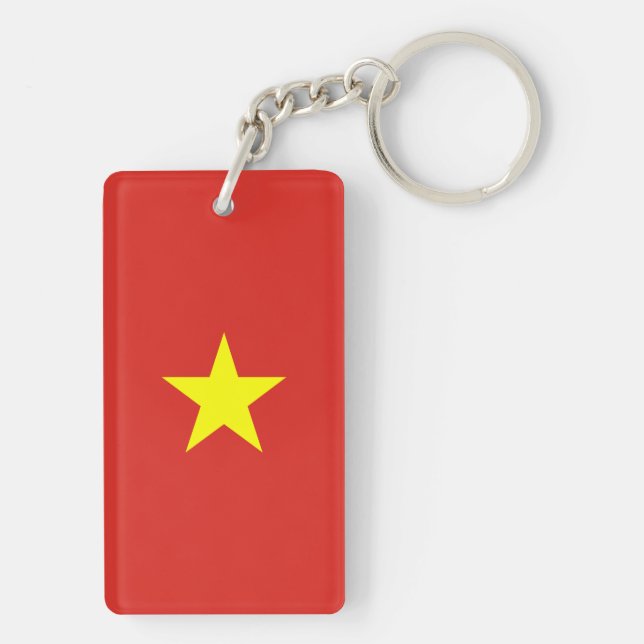 Llavero Bandera de Vietnam (Atrás)