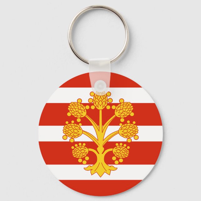 Llavero Bandera de Westmorland Keychain (Anverso)