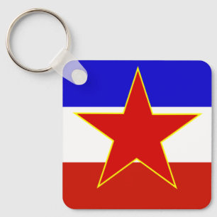 Llavero Bandera de Yugoslavia
