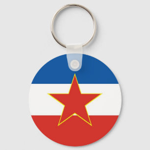 Llavero bandera de Yugoslavia