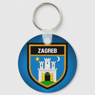 Llavero Bandera de Zagreb