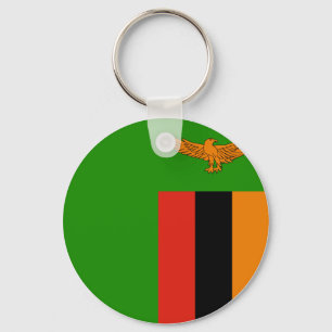 Llavero Bandera de Zambia