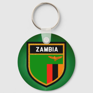 Llavero Bandera de Zambia