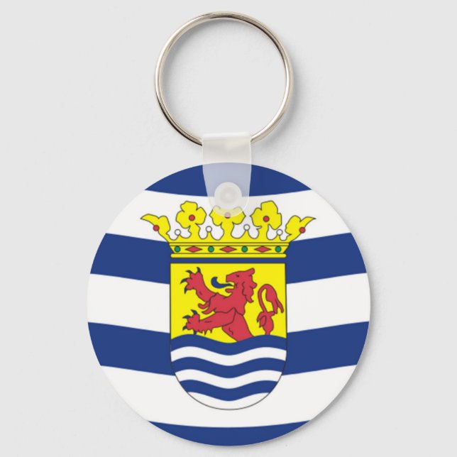 Llavero Bandera de Zelanda (Anverso)
