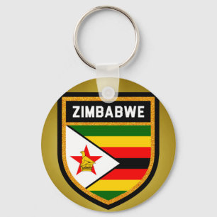 Llavero Bandera de Zimbabue