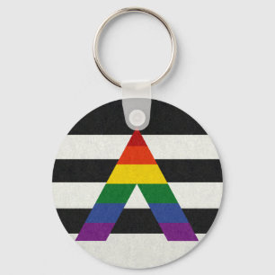 Llavero Bandera del aliado de LGBT