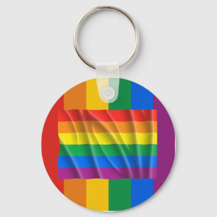 LLAVERO BANDERA DEL ARCO IRIS/ORGULLO GAY
