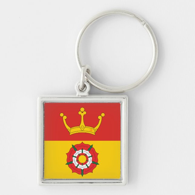 Llavero Bandera del condado de Hampshire, Inglaterra (Rein (Frente)