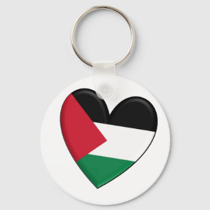 Llavero Bandera del Corazón de Palestina