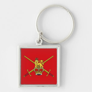 Llavero Bandera del Ejército Británico (no ceremonial)