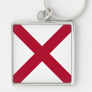 Llavero Bandera del Estado Alabama, Cruz de St Andrew Crim