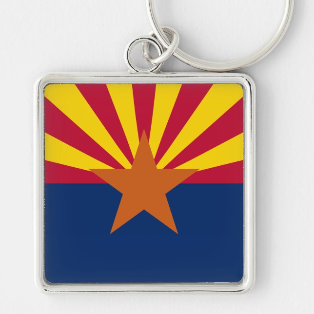 Llavero Bandera del estado de Arizona (Frente)