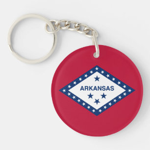 Llavero Bandera del estado de Arkansas