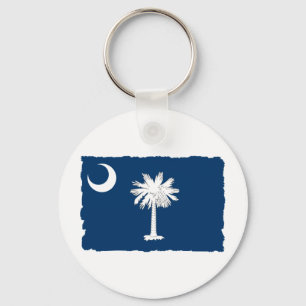 Llavero Bandera del estado de Carolina del Sur