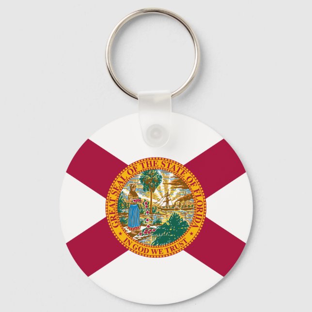 Llavero Bandera del estado de Florida (Anverso)