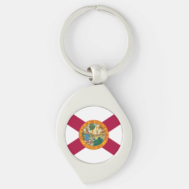 Llavero Bandera del estado de Florida (Anverso)