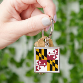 Llavero Bandera del Estado de Maryland