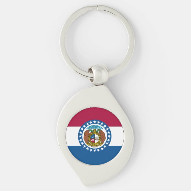 Llavero Bandera del Estado de Misuri (Anverso)