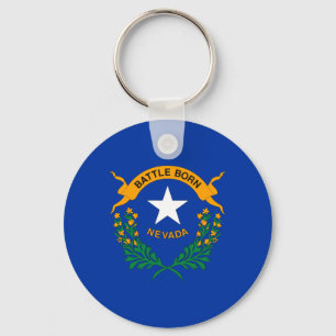 Llavero Bandera del estado de Nevada