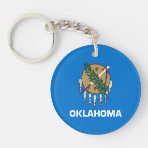 Llavero Bandera del estado de Oklahoma