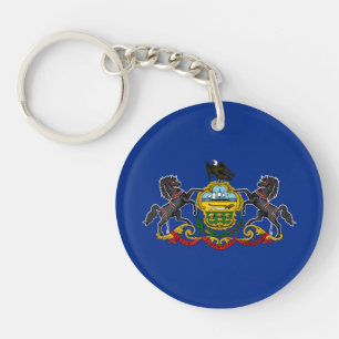 Llavero Bandera del estado de Pensilvania