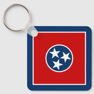 Llavero Bandera del estado de Tennessee