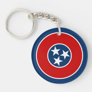 Llavero Bandera del estado de Tennessee