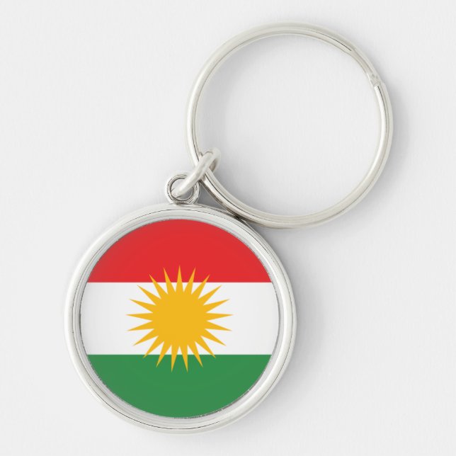 Llavero Bandera del Kurdistan (Frente)